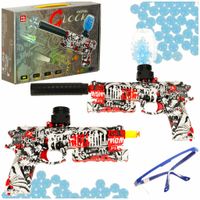 Pistolet Na Kulki Żelowe Wodne Karabin Zasilanie Akumulatorowe Usb + Okular