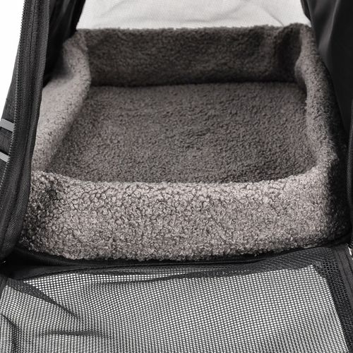 TORBA TRANSPORTER DLA KOTA PSA Z MATĄ PLUSZOWĄ L na Arena.pl