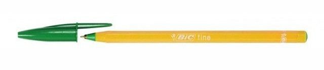 długopis bic orange - zielony zdjęcie 1