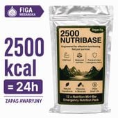 Racja żywnościowa 2500 kcal 24h survival awaryjna Nutribase figa wegańska