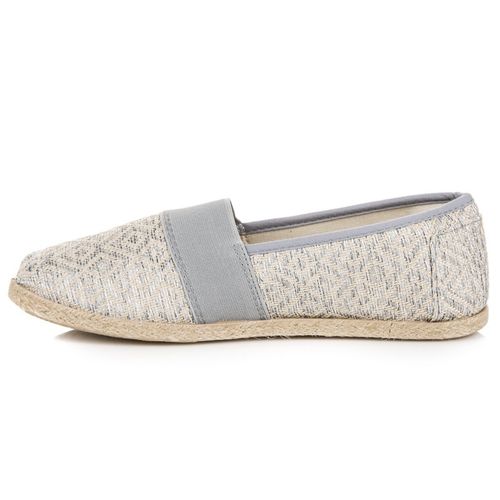 Szare espadryle ze wzorem r.36 na Arena.pl