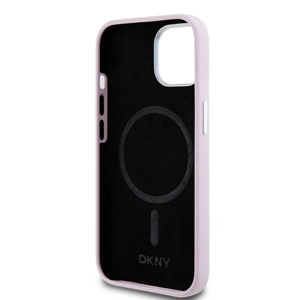 Etui DKNY do iPhone 15 Plus, iPhone 14 Plus, Różowy, MagSafe zdjęcie 7