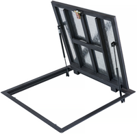 WŁAZ DO PIWNICY PODŁOGOWY REWIZYJNY 80x80CM WEJŚCIE KLAPA DO PIWNICY SZAMBA