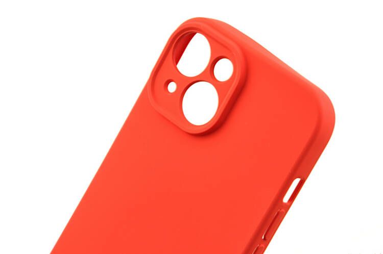 Etui silikonowe Tint do Apple iPhone 15 czerwony zdjęcie 4