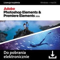 Adobe Photoshop Elements i Premiere Elements 2026 MacOS / Windows - 3 lata
