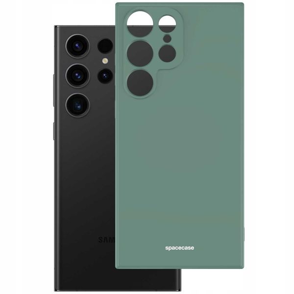 Spacecase Silicone Case Galaxy S23 Ultra Dark Gree zdjęcie 2