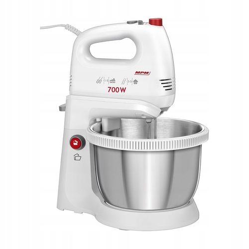 Mikser ręczny z misą biały MPM MMR-21Z na Arena.pl