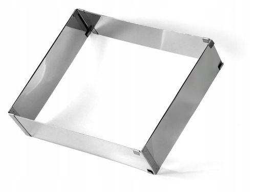 Forma Regulowana Prostokątna Rant Do Tortu 10cm na Arena.pl