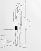 Plakat 40x50cm Samotna Wędrówka