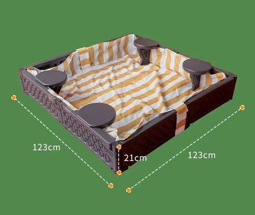 piaskownica plastikowa kwadratowa na Arena.pl