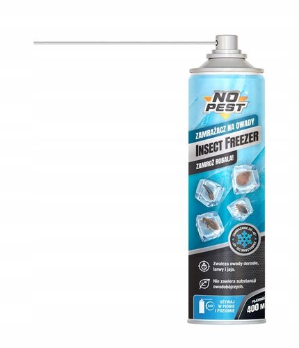 ŚRODEK PREPARAT NA PLUSKWY JAJA PLUSKIEW WSZY RYBIKI ZAMRAŻACZ NO PEST na Arena.pl