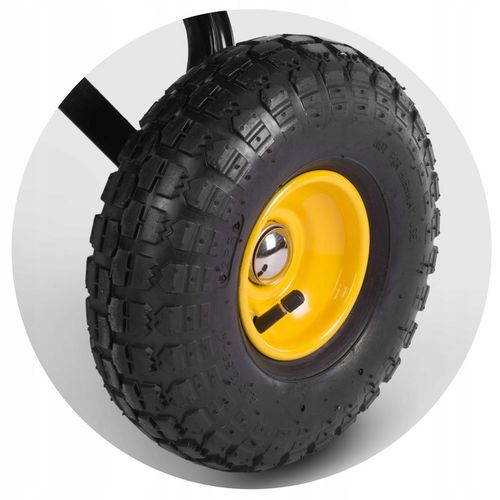 Wózek ogrodowy transportowy taczka wywrotka przyczepka 3w1 200kg na Arena.pl