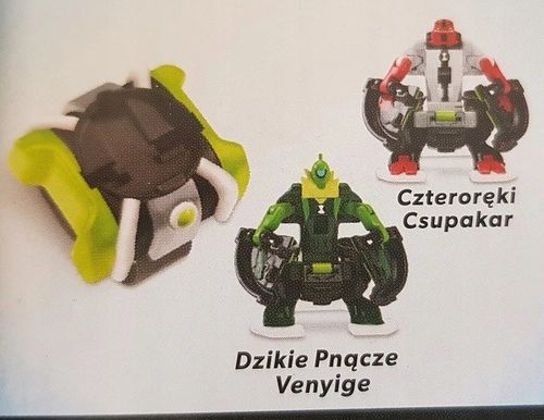 BEN 10 OMNITRIX TRANSFORM + 2 FIGURKI ZEGAREK EPEE na Arena.pl