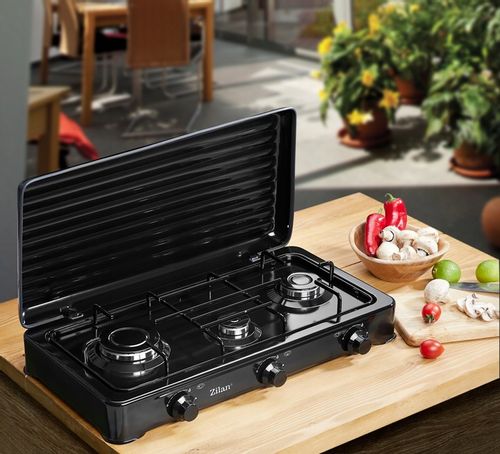 KUCHENKA GAZOWA 3 PALNIKI PRZENOŚNA + WĄŻ REDUKTOR na Arena.pl