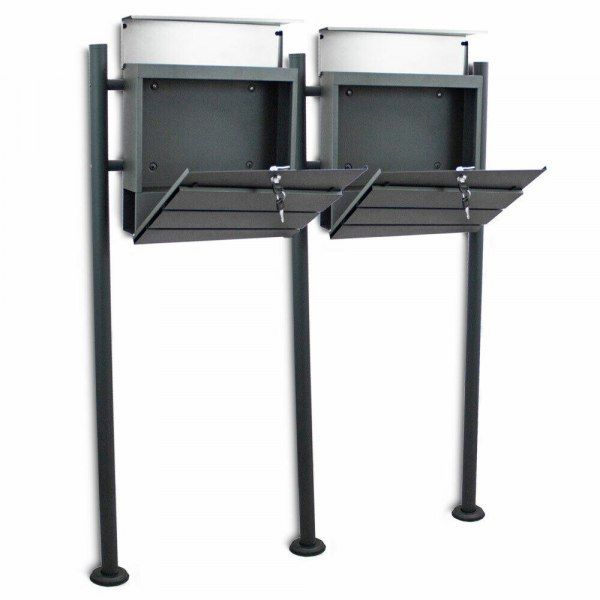 18436 Wolnostojąca skrzynka na listy pocztowa podwójna BITUXX zdjęcie 2