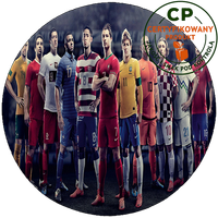 Opłatek na tort Neymar Ronaldo Messi - dla fana