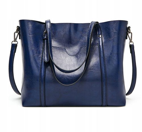 POJEMNA SKÓRZANA TORBA DAMSKA MIEJSKA TOREBKA Koanni na Arena.pl