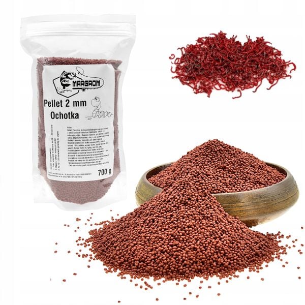 PELLET ZANĘTOWY 2 mm MARGROM 700g OCHOTKA zdjęcie 8