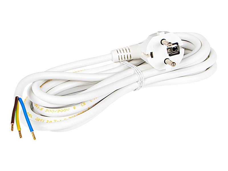 Przyłącze PP-50 (3x1,5) 3m białe zdjęcie 1