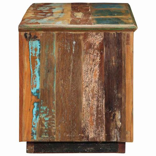 Szafka na buty Brązowy 110 x 35 x 40 cm Lite drewno z odzysku na Arena.pl