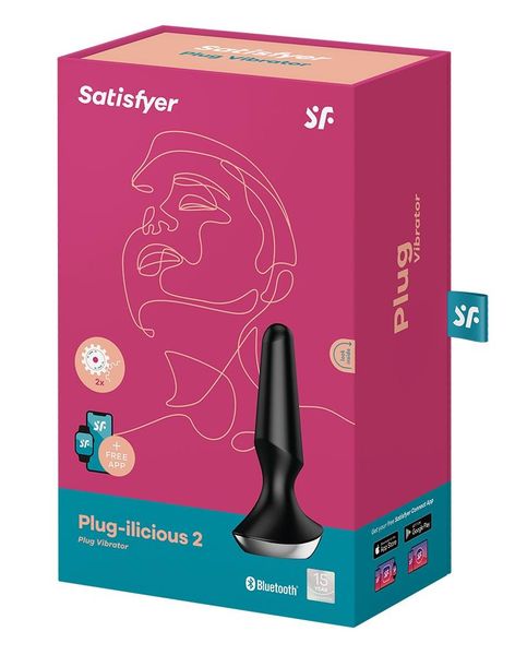 Plug - Vibrator ilicious 2 Black zdjęcie 5