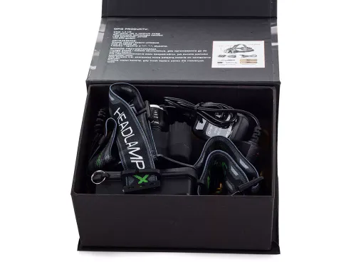 Latarka czołowa bailong cree xm-l t6 7 x led uv na Arena.pl