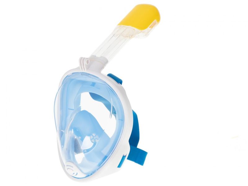 Maska do snurkowania pełna składana L/XL niebieska zdjęcie 2