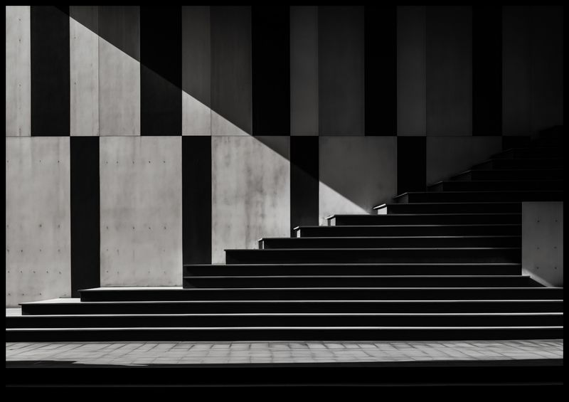 Plakat 100x70cm Geometria w Architekturze zdjęcie 2