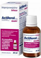 ACTIFEROL FE BABY żelazo bioprzyswajalne dla dzieci zawiesina doustna 30 ml