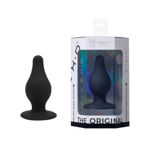 korek analny plug model 2 m 9cm black silexd na Arena.pl