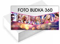Wizytówki firmowe Foliowane 1000szt różne wzory FOTOBUDKA 360