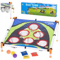 GRA ZRĘCZNOŚCIOWA RZUT DO CELU WORECZKAMI RZUTKI GRA DLA DZIECI ZESTAW