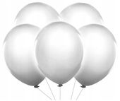 tg41913-1b balony świecące led podświetlane 5szt białe ślub