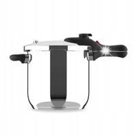 Szybkowar ze stali niedzewnej TAURUS Best Moments KPC4106 6 litrów Inox