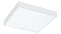 Sufitowa LAMPA plafon TARTU 7895 Rabalux łazienkowa OPRAWA metalowa LED 18W 2800K - 6000K plafoniera kwadratowa IP44 biała