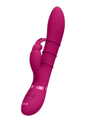 Stimulating Rings, Vibrating G-Spot Rabbit - Pink na Arena.pl