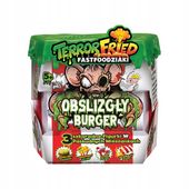 FAST FOODZIAKI Obślizgły Burger 4 części posiłku Zestaw Figurek