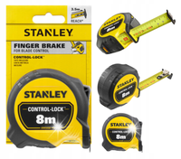 MIARA ZWIJANA CONTROL-LOCK 8M LEKKA I KOMPAKTOWA 25MM SZER STANLEY