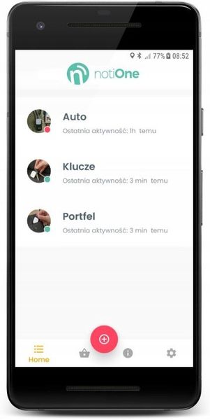LOKALIZATOR KLUCZY SAMOCHODU PSA ROWERU GPS Z SYGNAŁEM NOTIONE GO PLUS zdjęcie 5
