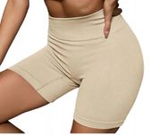KRÓTKIE SPODENKI PRĄŻEK LEGGINSY PUSH UP S/M KOLORY