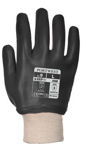 A400 bl PORTWEST rękawice robocze pcv ściągacz -XL na Arena.pl
