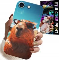 ETUI DO IPHONE SE / SE2 - SŁODKA KAPIBARA, CAPIBARA CASE + SZKŁO