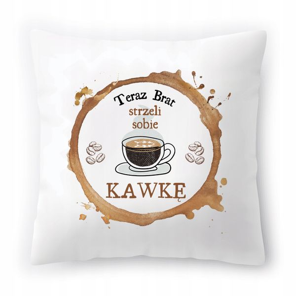 Poduszka Dla Brata Braciszka Na Urodziny Prezent Z Nadrukiem Ze Zdjęciem zdjęcie 1