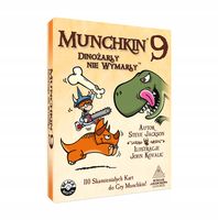 Gra planszowa Munchkin 9 - Dinożarły Nie Wymarły Black Monk Games