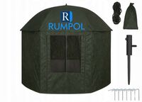 NAMIOT Wędkarski PARASOL IMPREGNOWANY Na Ryby WODOODPORNY 2,4m +