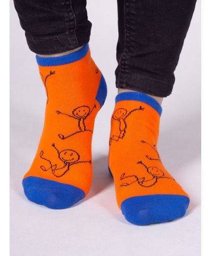 SKARPETKI KRÓTKI NA TRAMPOLINY ABS SKS-0021 27-30 wzór - dziewczynka na Arena.pl