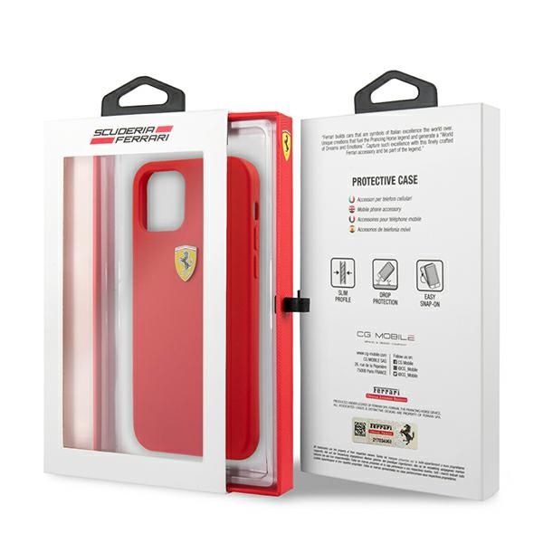 Etui Ferrari do iPhone 13 mini, Czerwony zdjęcie 8