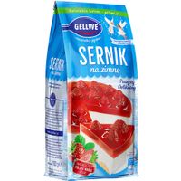 GELLWE ciasto SERNIK NA ZIMNO DODAJ MLEKO SCHŁÓDŹ I GOTOWE 193g
