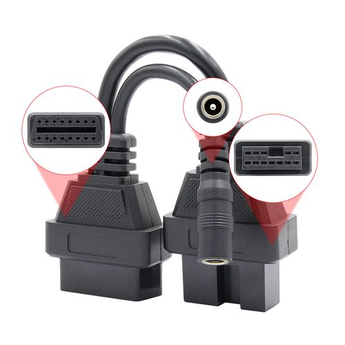 KABEL 12-PIN / ADAPTER OBD2 DO MITSUBISHI na Arena.pl