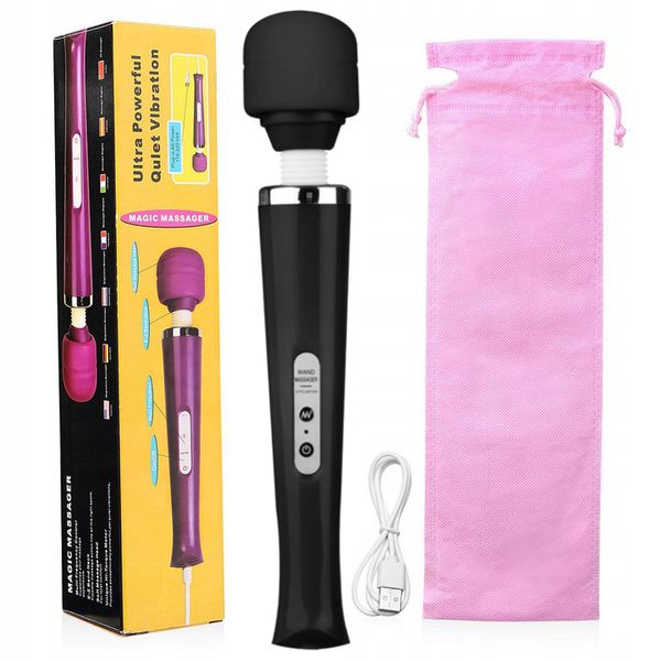 BEZPRZEWODOWY MASAŻER ORGAZMOWY - 10 PROGRAMÓW CZARNY zdjęcie 4